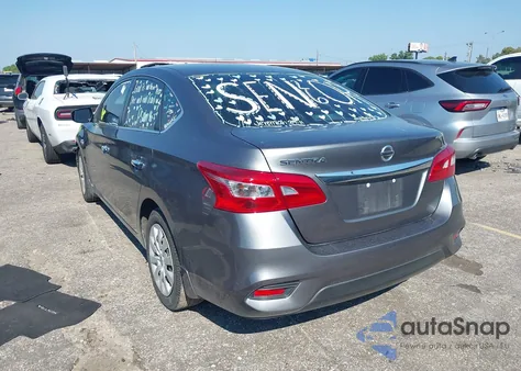 2019 Nissan Sentra S z USA, uszkodzony, nr VIN 3N1AB7AP4KY234351